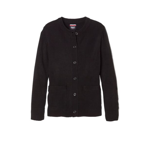 Girls Crewneck Cardigan Thumbnail