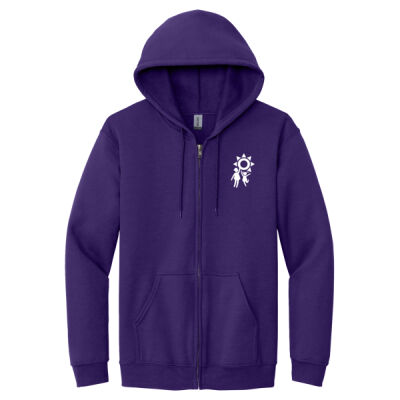 Adult Full-Zip Hooded Sweatshirt Thumbnail