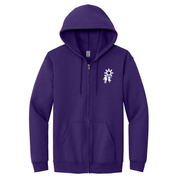 Adult Full-Zip Hooded Sweatshirt Thumbnail