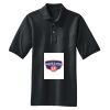 Heavyweight Cotton Pique Polo with Pocket Thumbnail