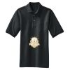 Heavyweight Cotton Pique Polo with Pocket Thumbnail