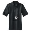Heavyweight Cotton Pique Polo with Pocket Thumbnail