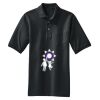 Heavyweight Cotton Pique Polo with Pocket Thumbnail