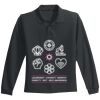 Youth Long Sleeve Silk Touch Polo Thumbnail